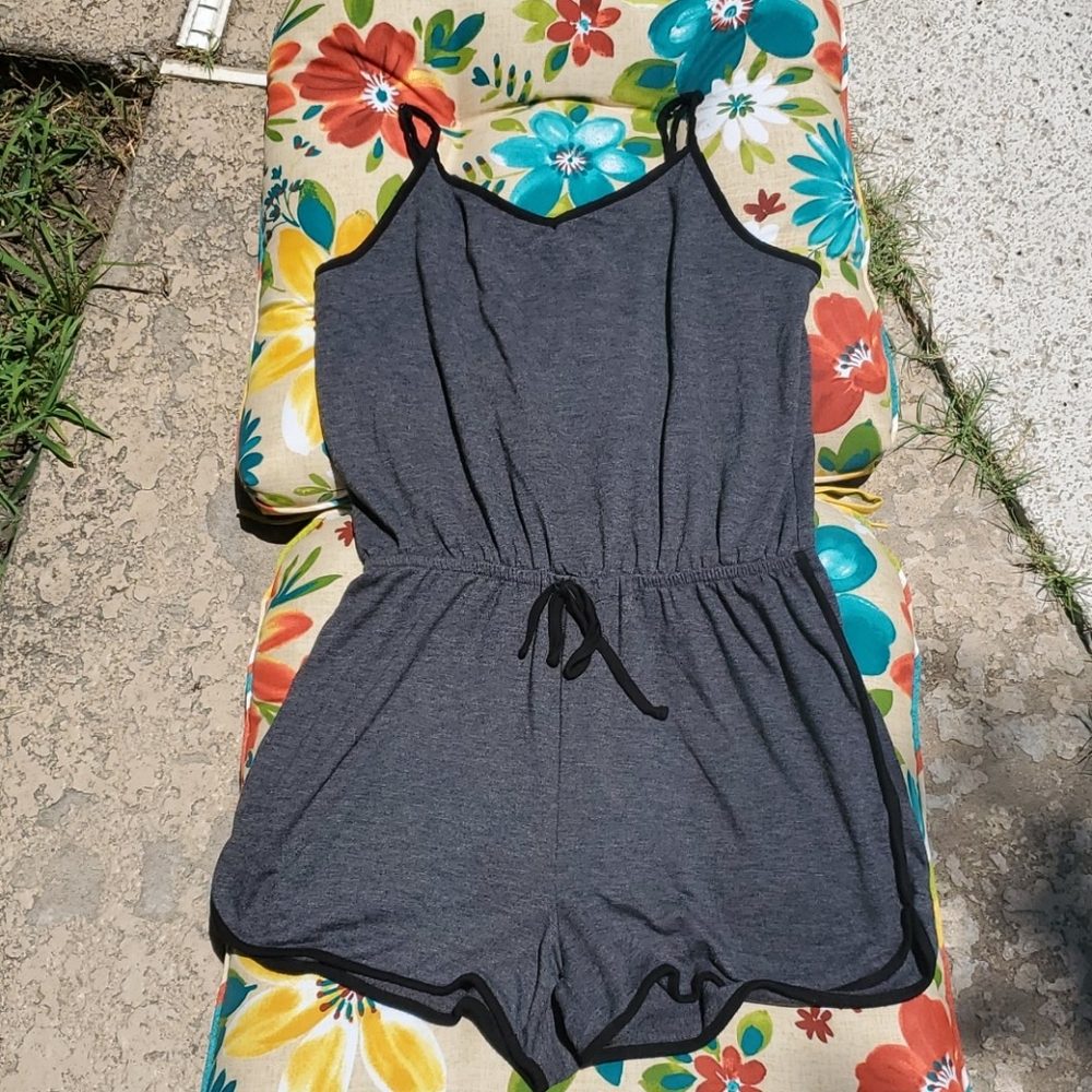 Grey Romper